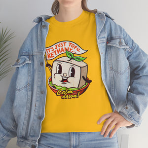 It's Just Tofu, Bethany [Australian-Printed] - Unisex Heavy Cotton Tee