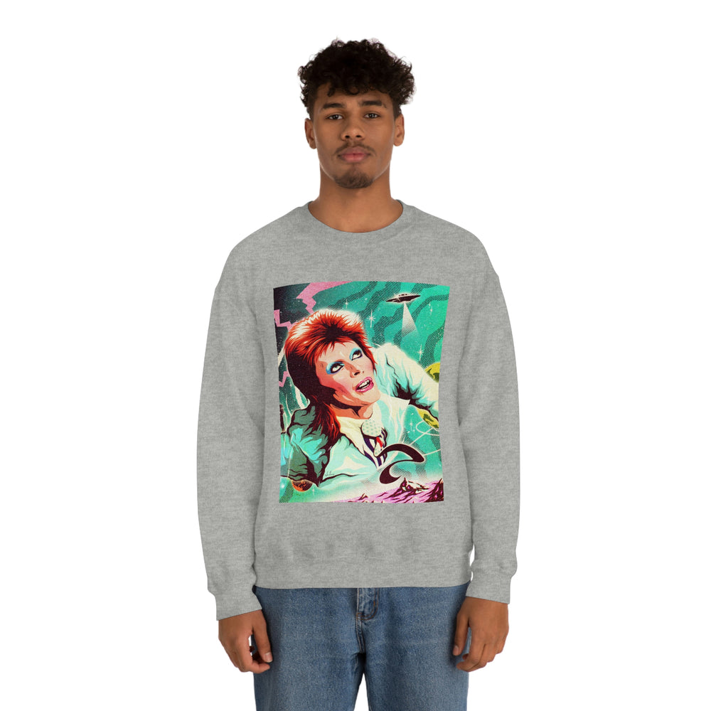 GALACTIC BOWIE - Unisex Heavy Blend™ Crewneck Sweatshirt