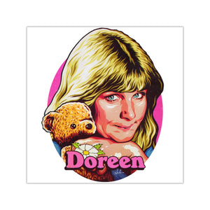 Doreen - Square Vinyl Stickers