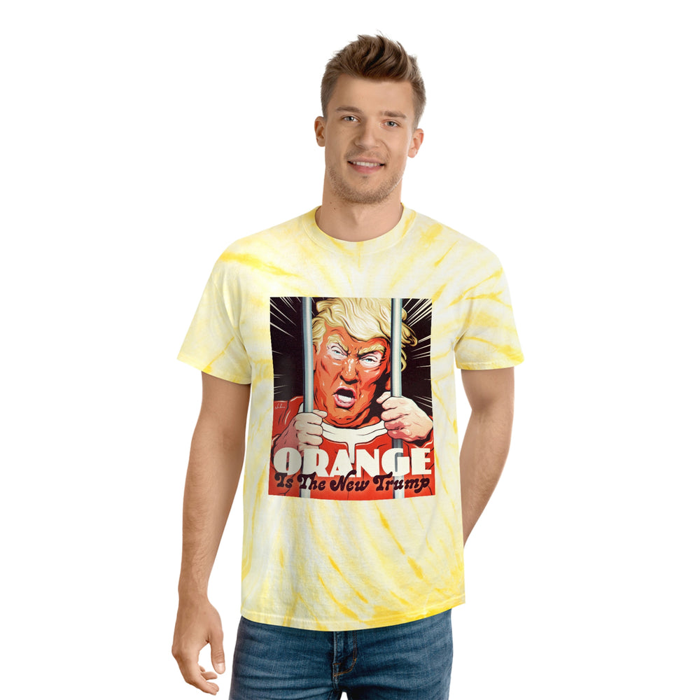 Orange Is The New Trump - Tie-Dye Tee, Cyclone