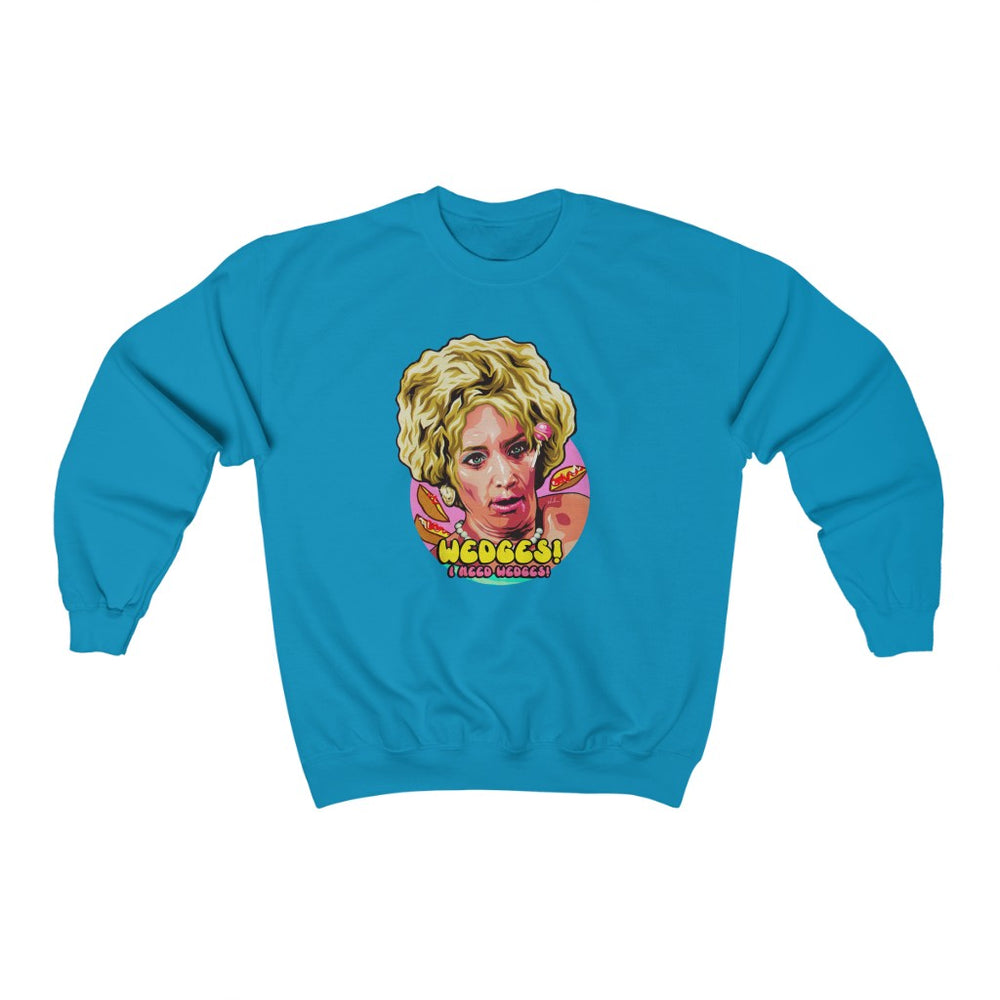 WEDGES! I Need Wedges! - Unisex Heavy Blend™ Crewneck Sweatshirt