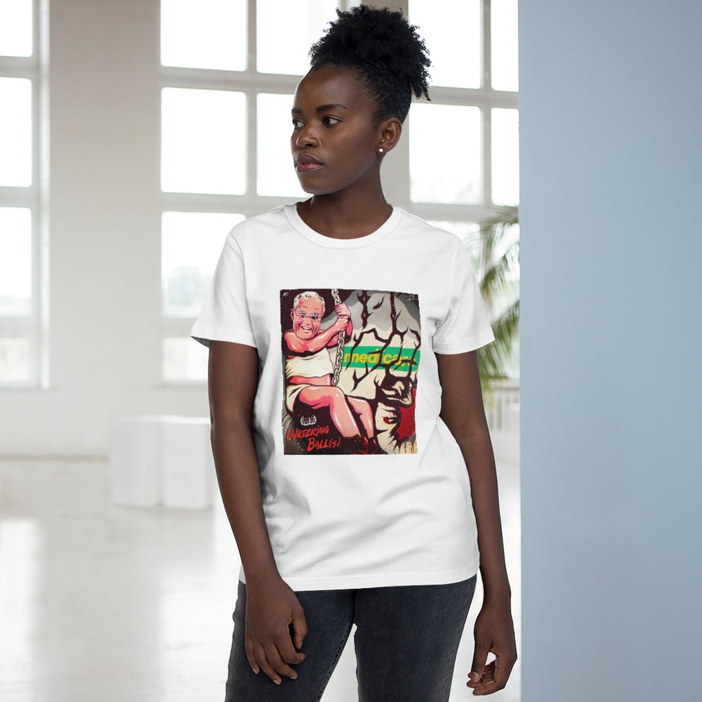 Wrecking Balls(s) [Australian-Printed] - Women’s Maple Tee