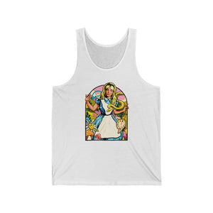 Down The Rabbit Hole - Unisex Jersey Tank - Unisex Jersey Tank