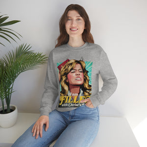 I Am FILLED With Christ's Love! [Australian-Printed] - Unisex Heavy Blend™ Crewneck Sweatshirt