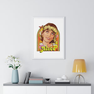 Alice - Premium Framed Vertical Poster