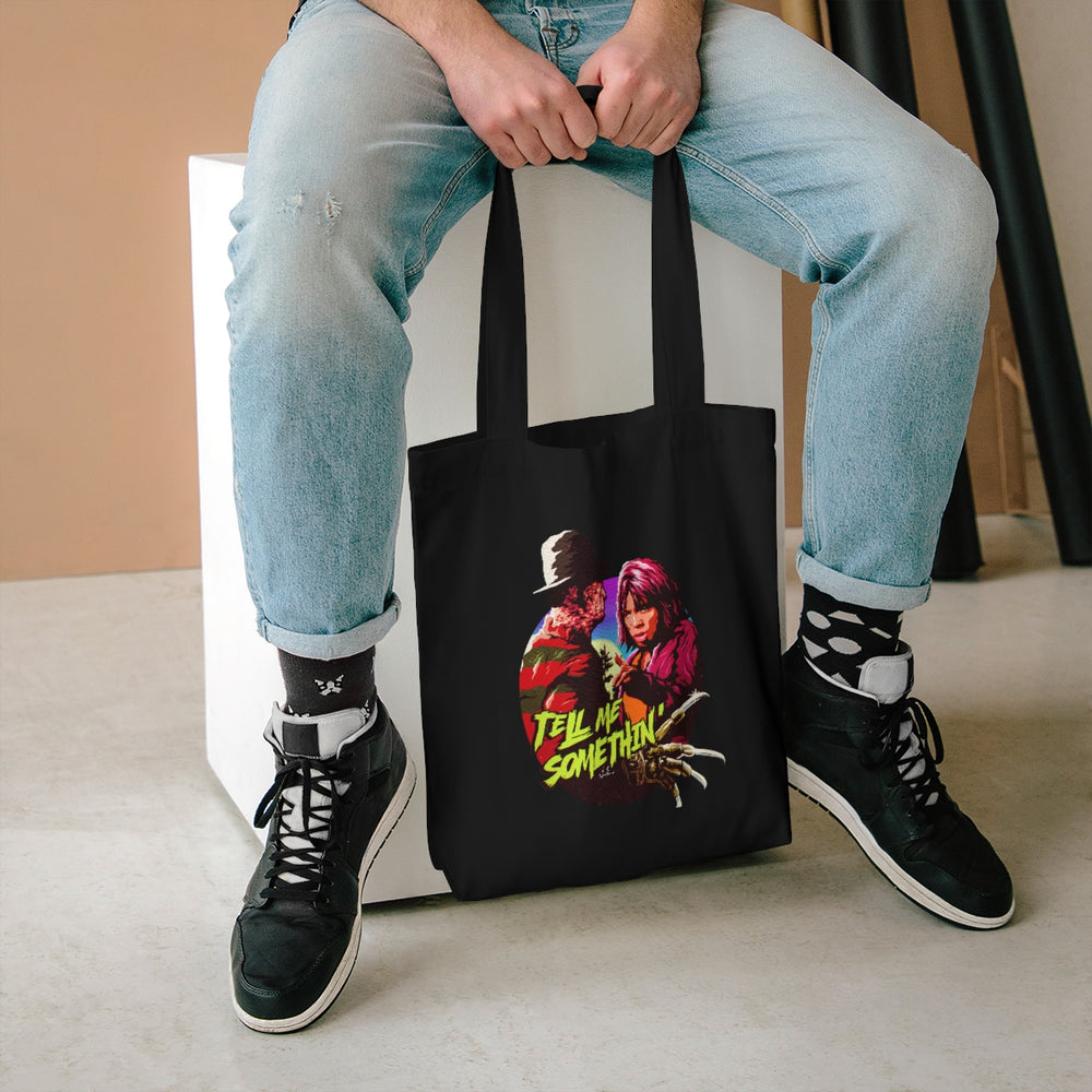 Tell Me Somethin' [Australian-Printed] - Cotton Tote Bag