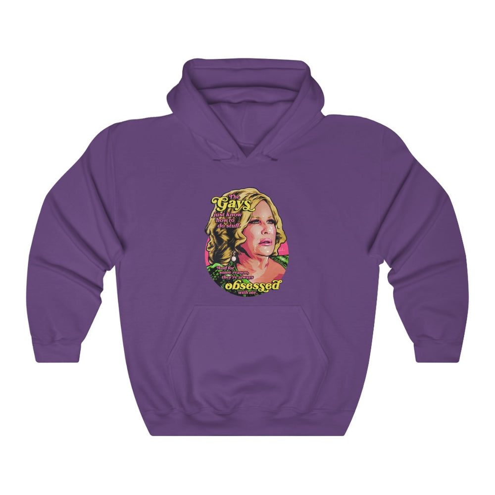 The Gays Just Know How To Do Stuff - Unisex Heavy Blend™ Hooded Sweatshirt