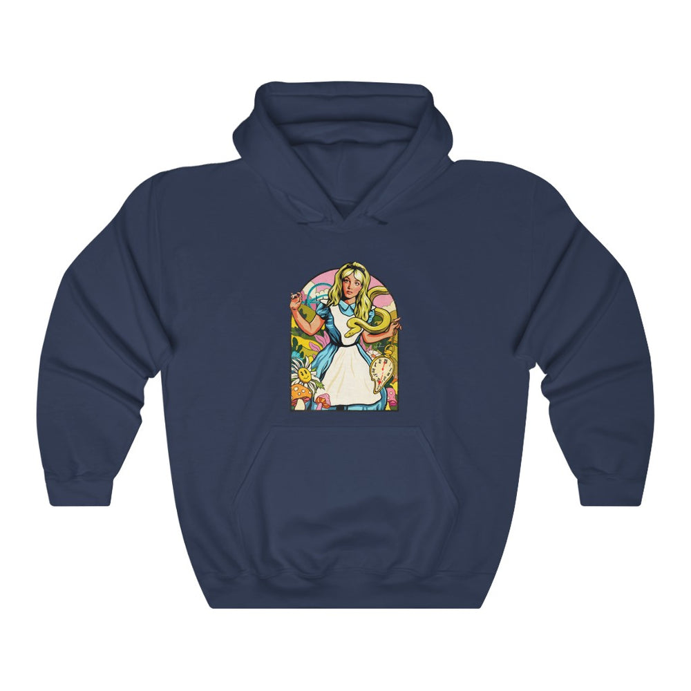 Down The Rabbit Hole - Unisex Heavy Blend™ Hooded Sweatshirt