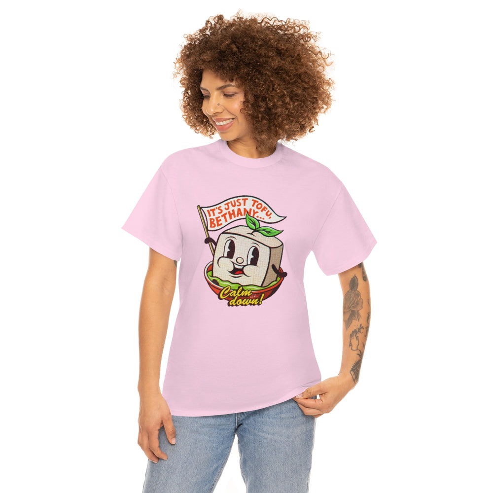 It's Just Tofu, Bethany [Australian-Printed] - Unisex Heavy Cotton Tee