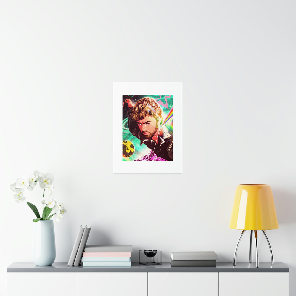 GALACTIC GEORGE - Premium Matte vertical posters