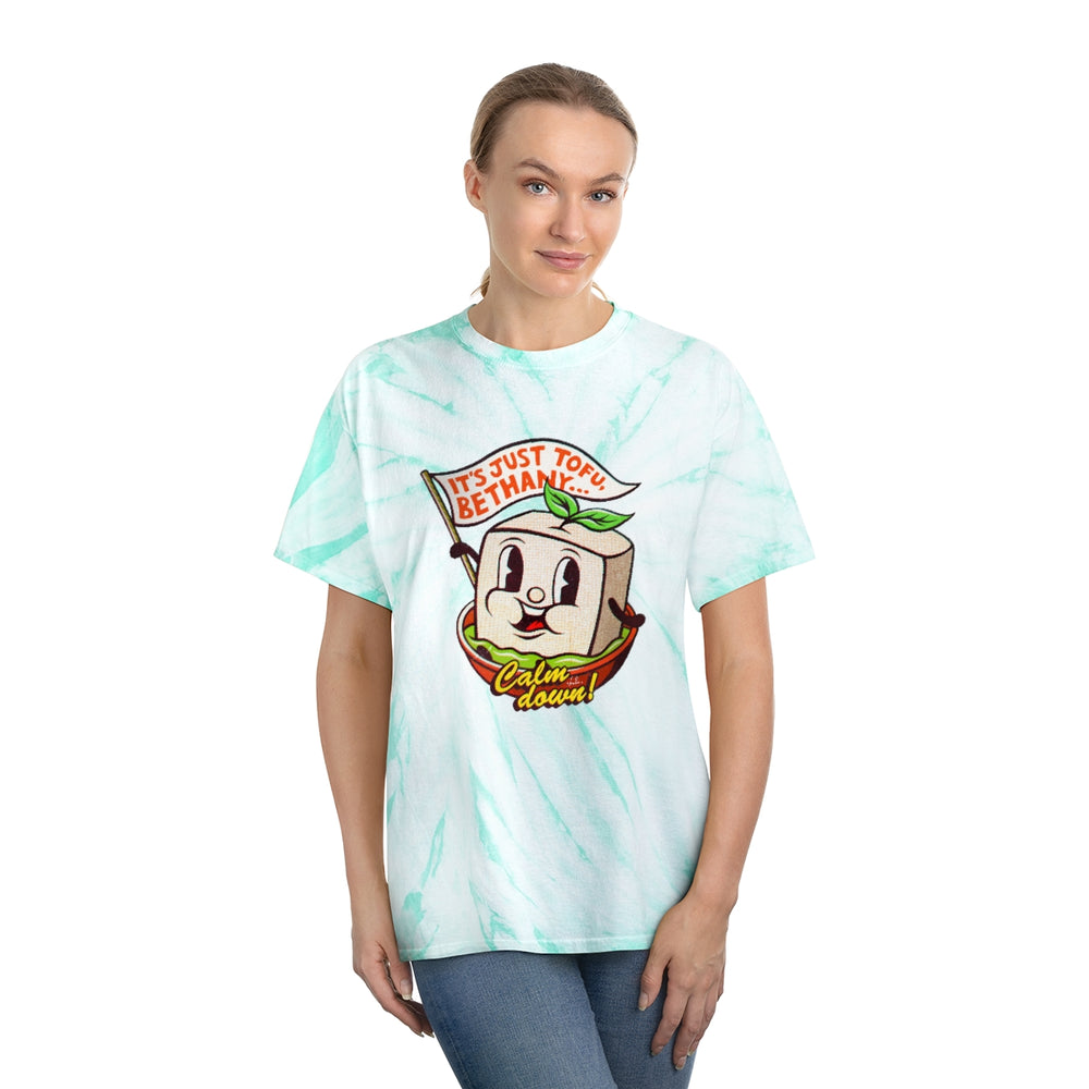 It's Just Tofu, Bethany - Tie-Dye Tee, Cyclone