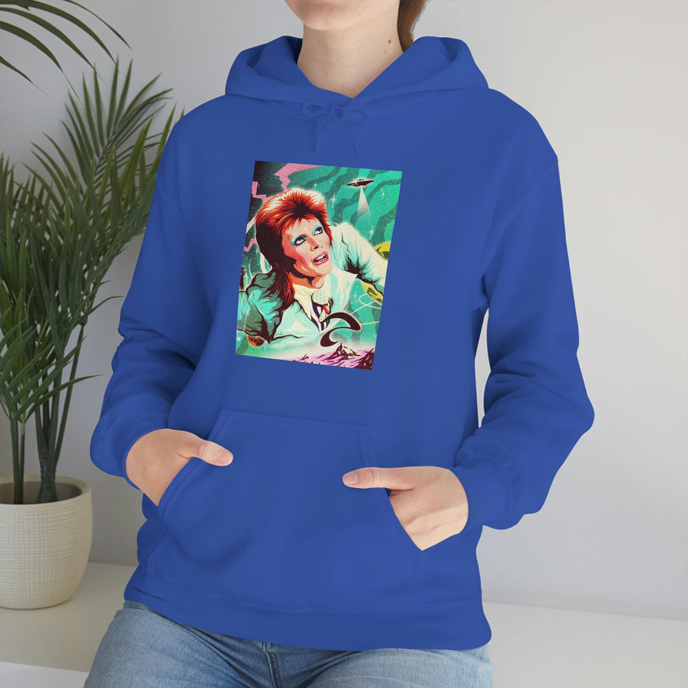 GALACTIC BOWIE - Unisex Heavy Blend™ Hooded Sweatshirt