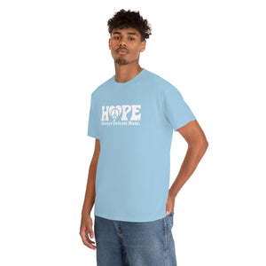 Hope Always Defeats Hate [Australian-Printed] - Unisex Heavy Cotton Tee