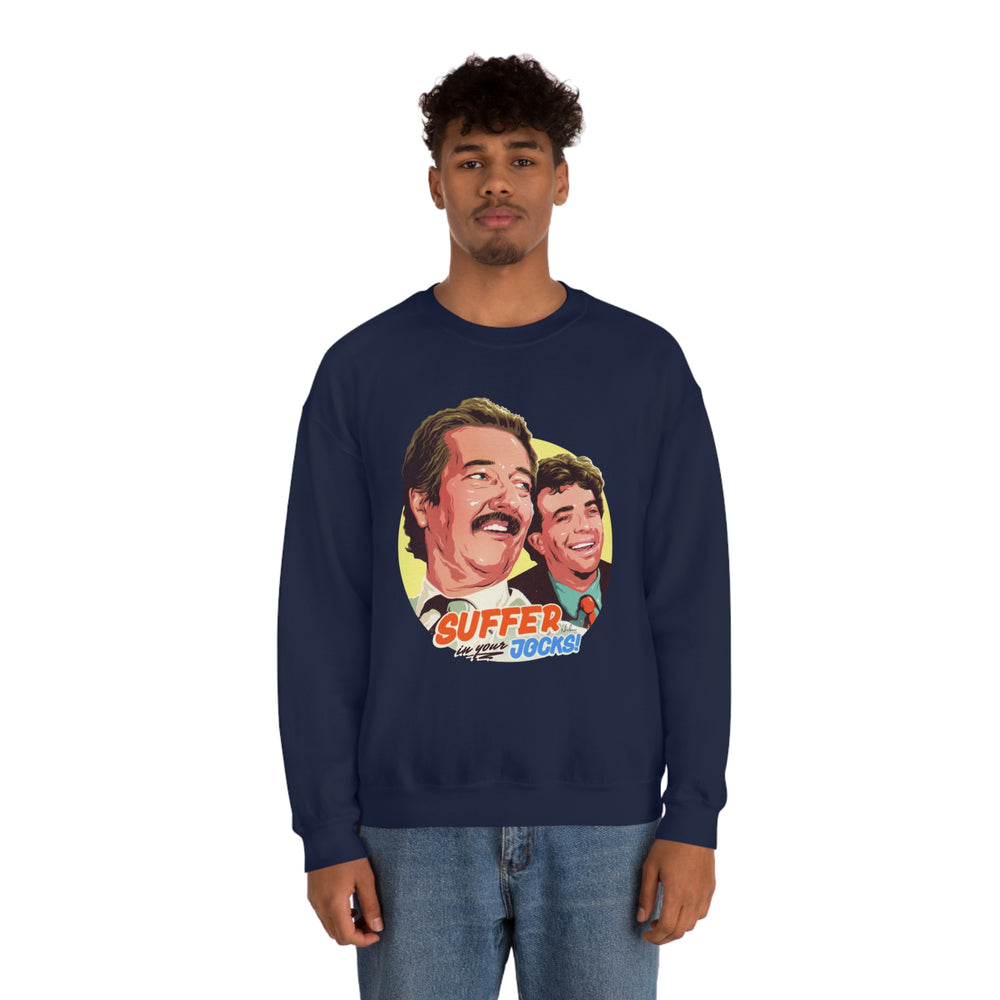 Suffer In Your Jocks! [Australian-Printed] - Unisex Heavy Blend™ Crewneck Sweatshirt