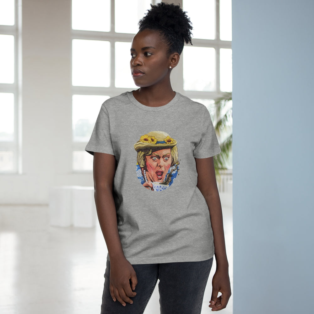 Coffee, Elizabeth? [Australian-Printed] - Women’s Maple Tee