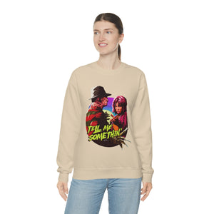 Tell Me Somethin' - Unisex Heavy Blend™ Crewneck Sweatshirt