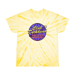 CLUB DICKHEAD - Tie-Dye Tee, Cyclone