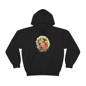 Have A Holly Dolly Christmas! - Unisex Heavy Blend™ Hooded Sweatshirt