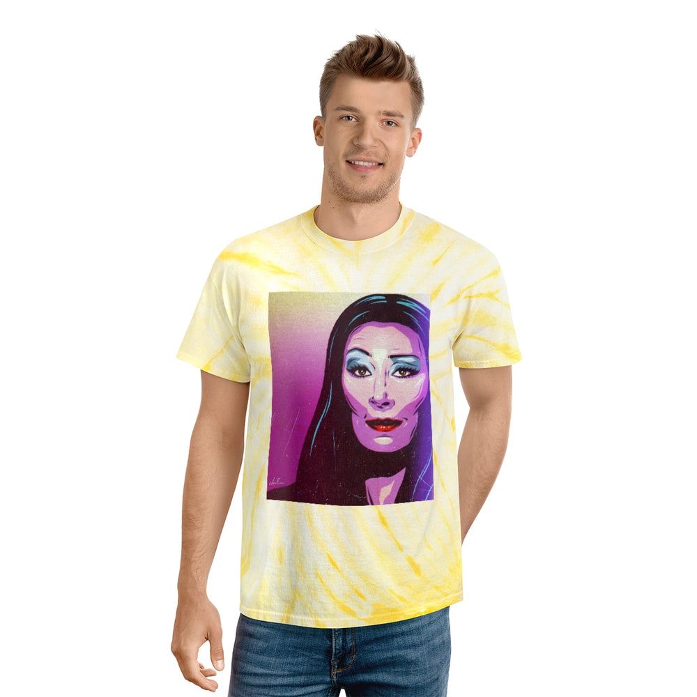 MORTICIA - Tie-Dye Tee, Cyclone