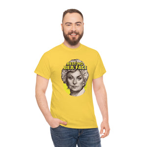 RESTING BEA FACE [Australian-Printed] - Unisex Heavy Cotton Tee