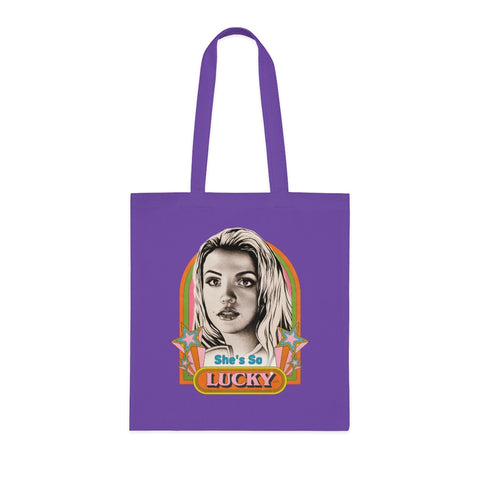 She's So Lucky - Cotton Tote