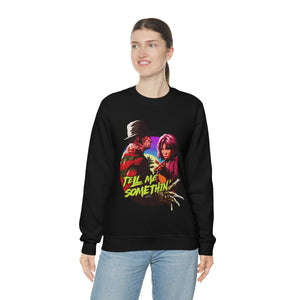 Tell Me Somethin' - Unisex Heavy Blend™ Crewneck Sweatshirt