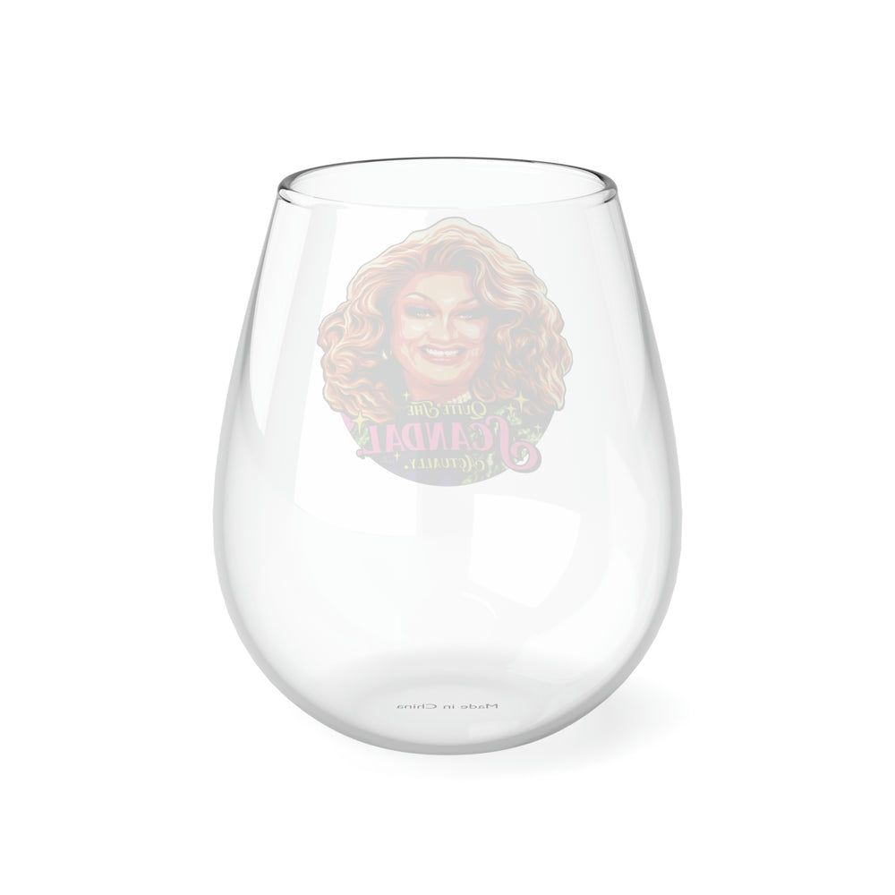 Quite The Scandal, Actually - Stemless Glass, 11.75oz