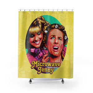 Microwave Jenny - Shower Curtains