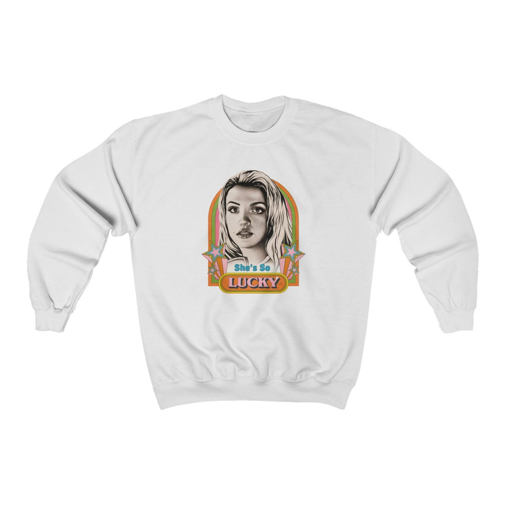 She's So Lucky - Unisex Heavy Blend™ Crewneck Sweatshirt