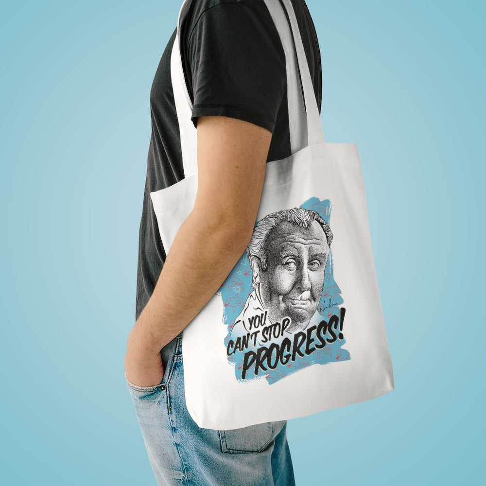PROGRESS [Australian-Printed] - Cotton Tote Bag