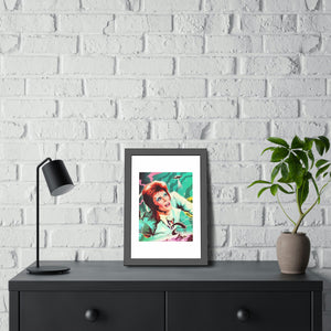 GALACTIC BOWIE - Framed Paper Posters