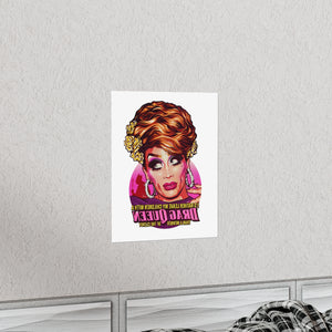 I'd Rather Leave My Children With A Drag Queen - Premium Matte vertical posters