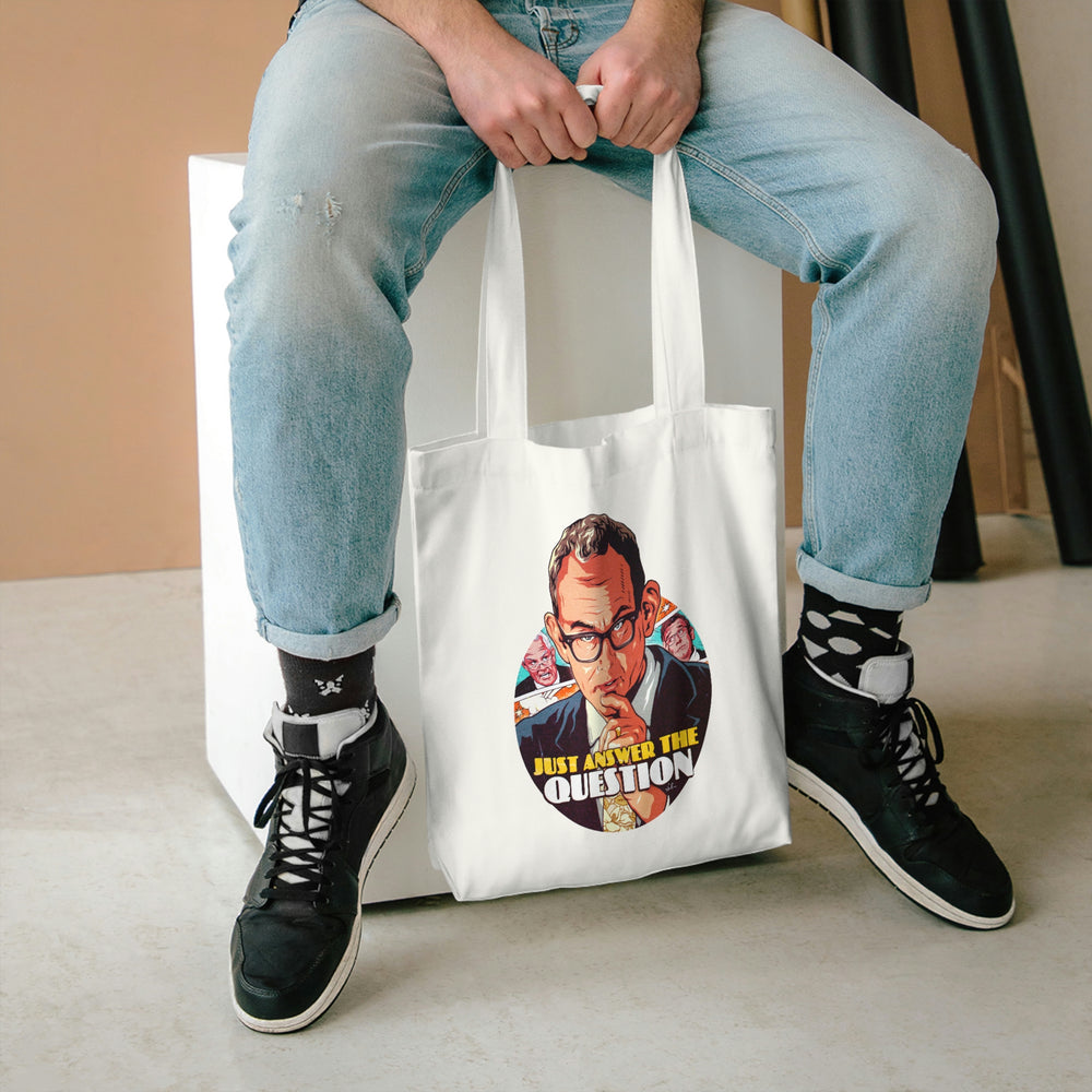 Just Answer The Question [Australian-Printed] - Cotton Tote Bag