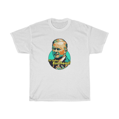 Sit Down, Boofhead! [Australian-Printed] - Unisex Heavy Cotton Tee