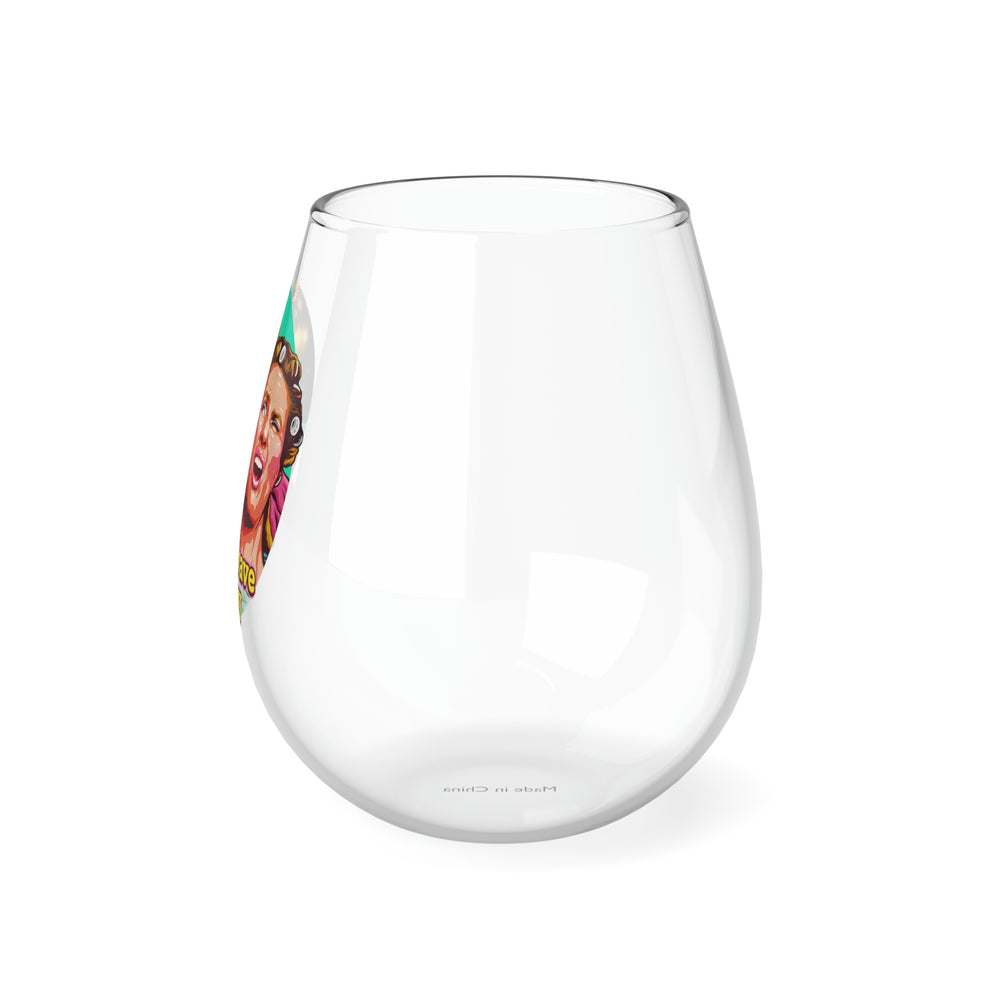 Microwave Jenny - Stemless Glass, 11.75oz