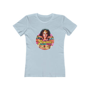 PROTECT TRANS LIVES - Women's The Boyfriend Tee