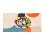 RESTING BEA FACE  - Beach Towel