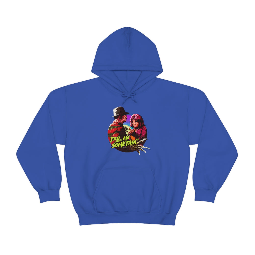 Tell Me Somethin' - Unisex Heavy Blend™ Hooded Sweatshirt