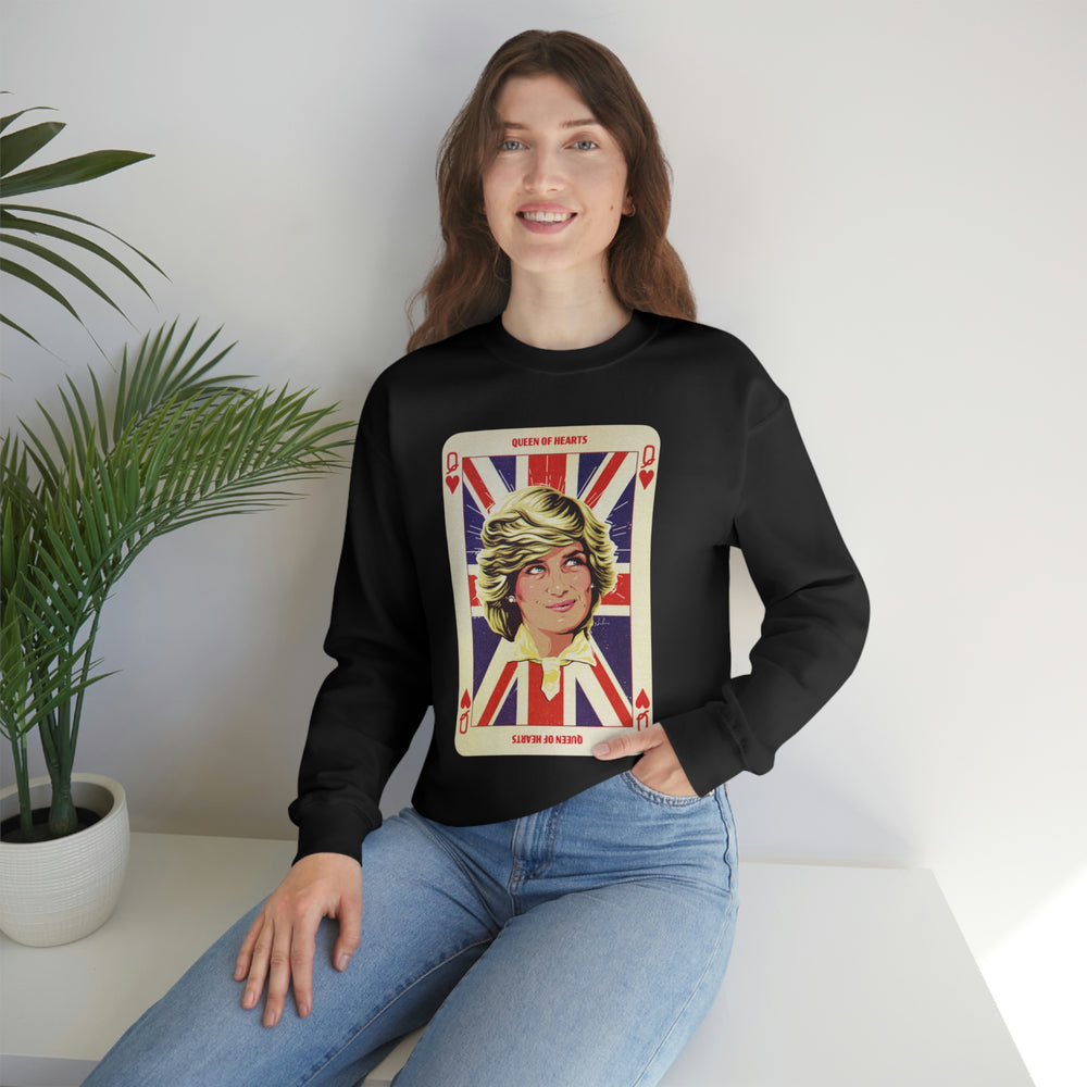 Queen Of Hearts - Unisex Heavy Blend™ Crewneck Sweatshirt