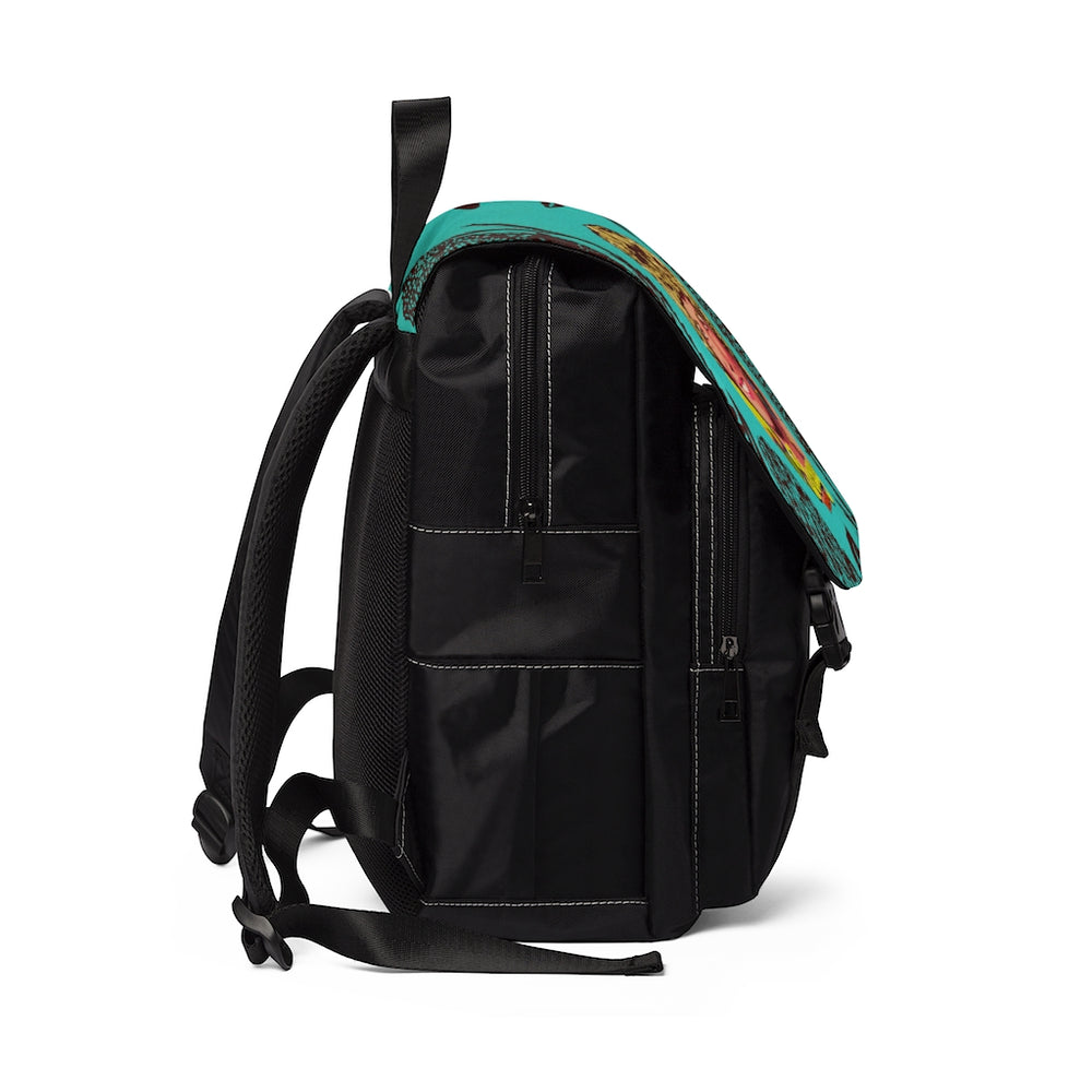 Foxy Moron - Unisex Casual Shoulder Backpack