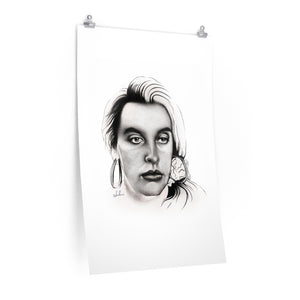 YOUNG AND SWEET - B+W - Premium Matte vertical posters