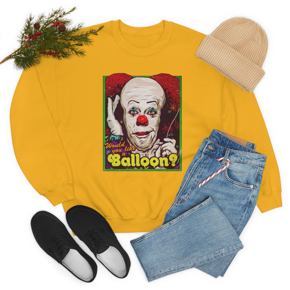 Would You Like A Balloon? - Unisex Heavy Blend™ Crewneck Sweatshirt