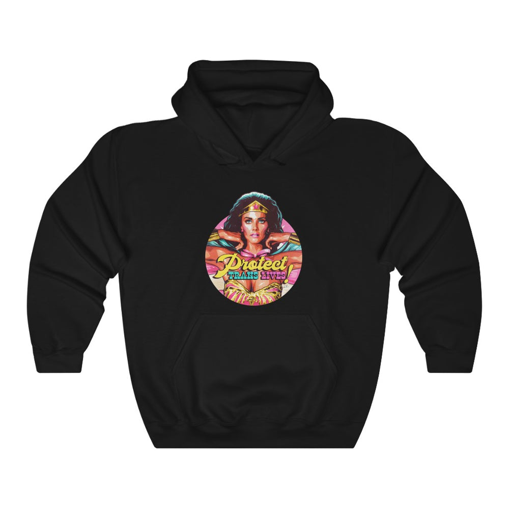 PROTECT TRANS LIVES - Unisex Heavy Blend™ Hooded Sweatshirt