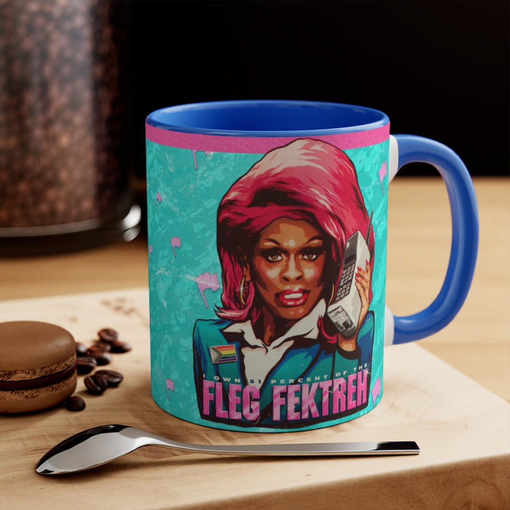 FLEG FEKTREH - 11oz Accent Mug (Australian Printed)