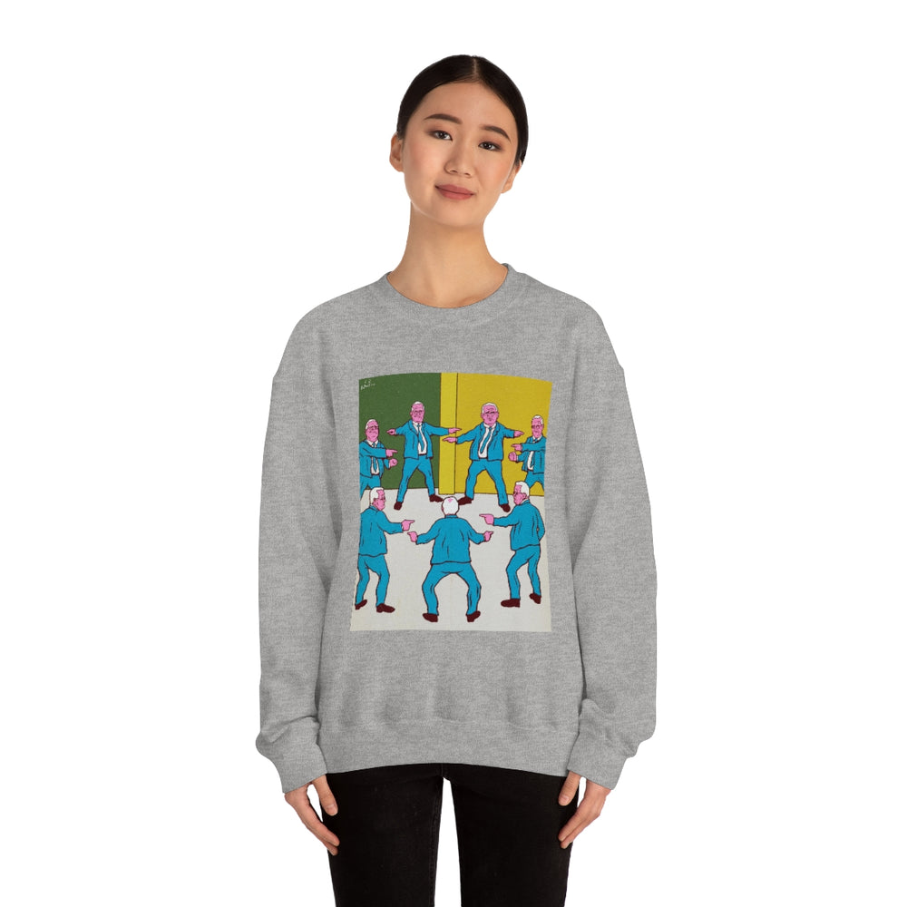 Will The Real Government Minister Please Stand Up [Australian-Printed] - Unisex Heavy Blend™ Crewneck Sweatshirt