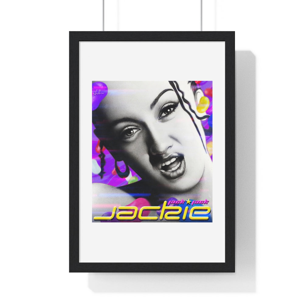 JACKIE - Premium Framed Vertical Poster