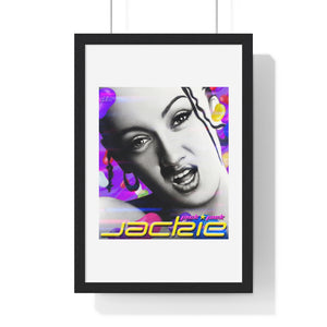JACKIE - Premium Framed Vertical Poster
