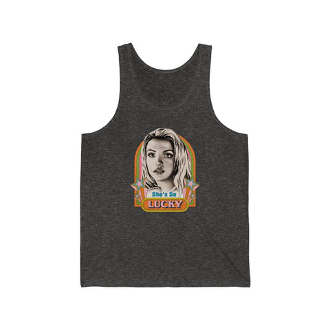 She's So Lucky - Unisex Jersey Tank