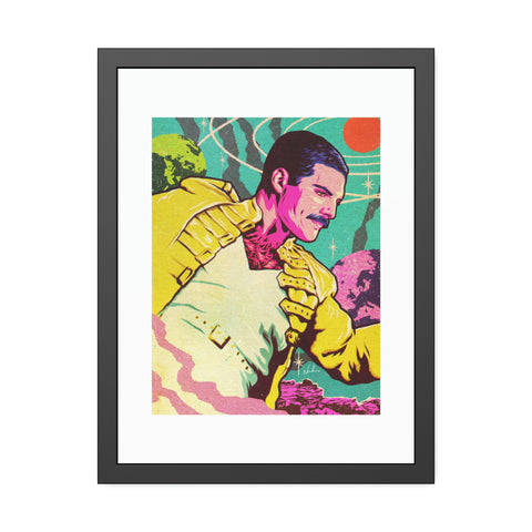 GALACTIC FREDDIE - Framed Paper Posters