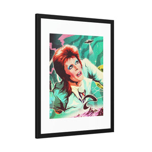 GALACTIC BOWIE - Framed Paper Posters